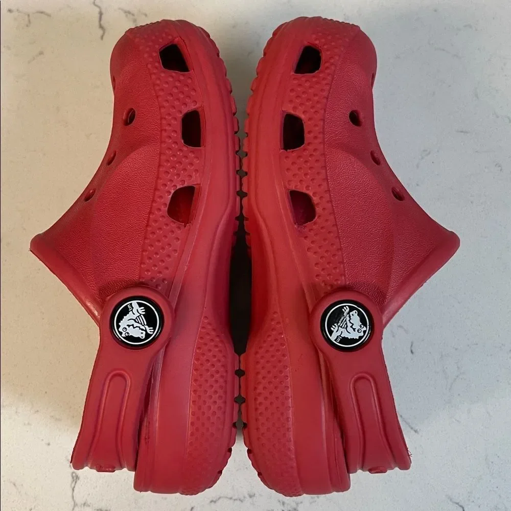 Crocs Kids' Baya Clog 209290 Red Size 8